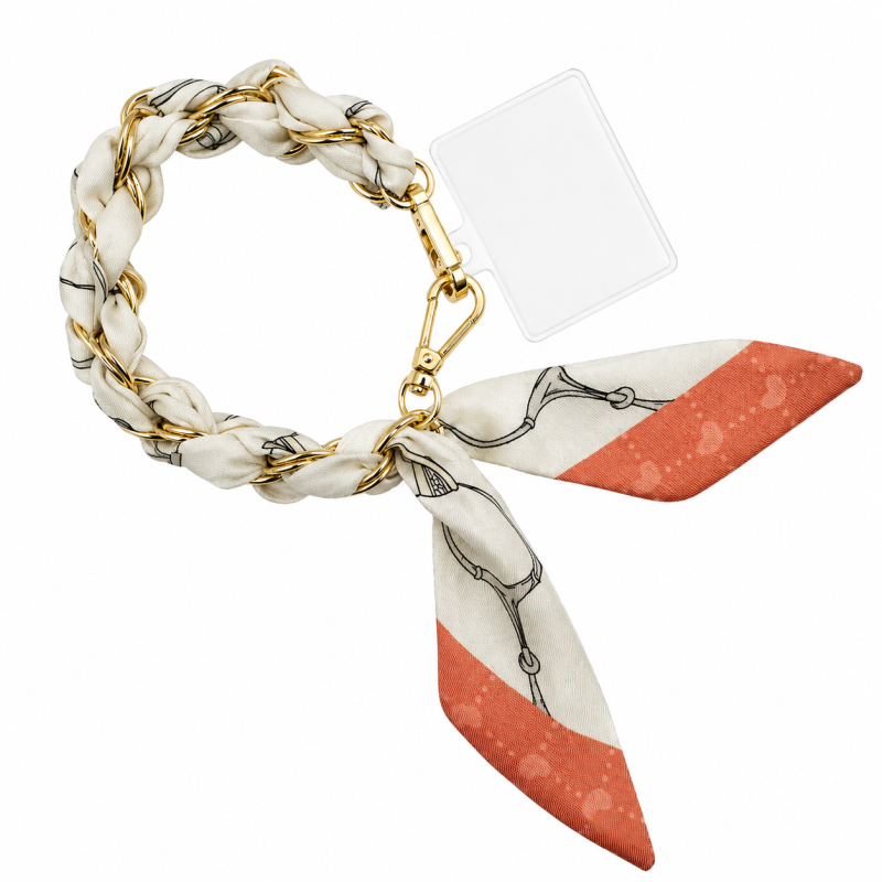 PHONE/ PURSE ACCESSORY - WHITE