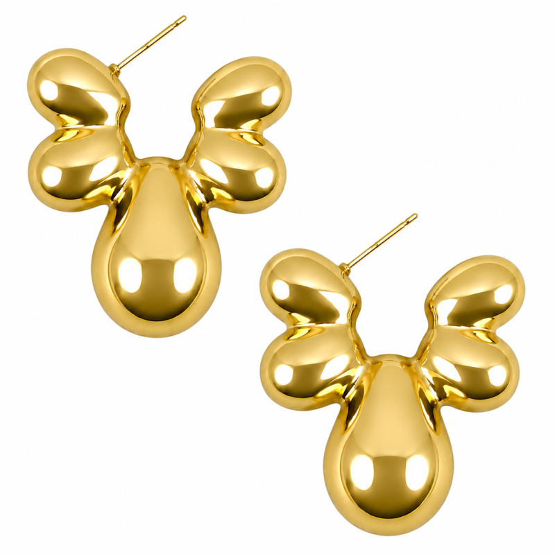 FASHION EARRINGS - GOLD 