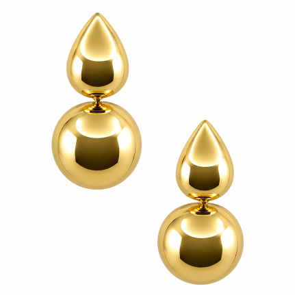 TEARDROP EARRINGS - GOLD 