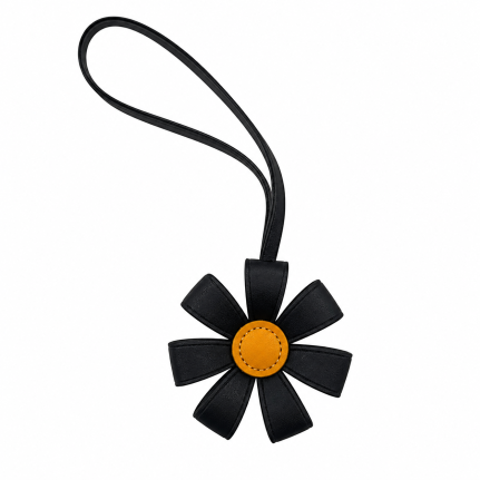 FLOWER CHARM - BLACK 