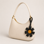 FLOWER CHARM - BLACK 