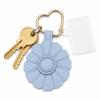 MAGNETIC FLOWER KEYCHAIN - BLUE 