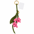 FLOWER KEYCHAIN CHARM - PINK