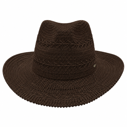COWBOY STRAW HAT - BROWN 