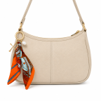 SILK BAG CHARM - ORANGE 