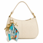 SILK BAG CHARM - TURQUOISE 