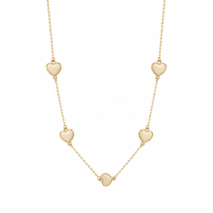 HEART NECKLACE - GOLD 