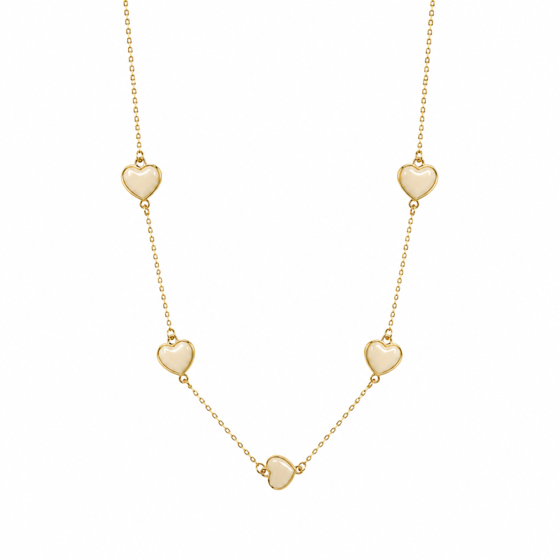 HEART NECKLACE - GOLD 