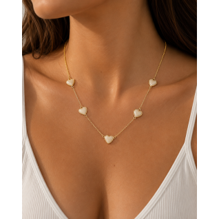 HEART NECKLACE - GOLD 