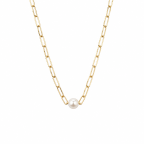 PEARL NECKLACE - GOLD 
