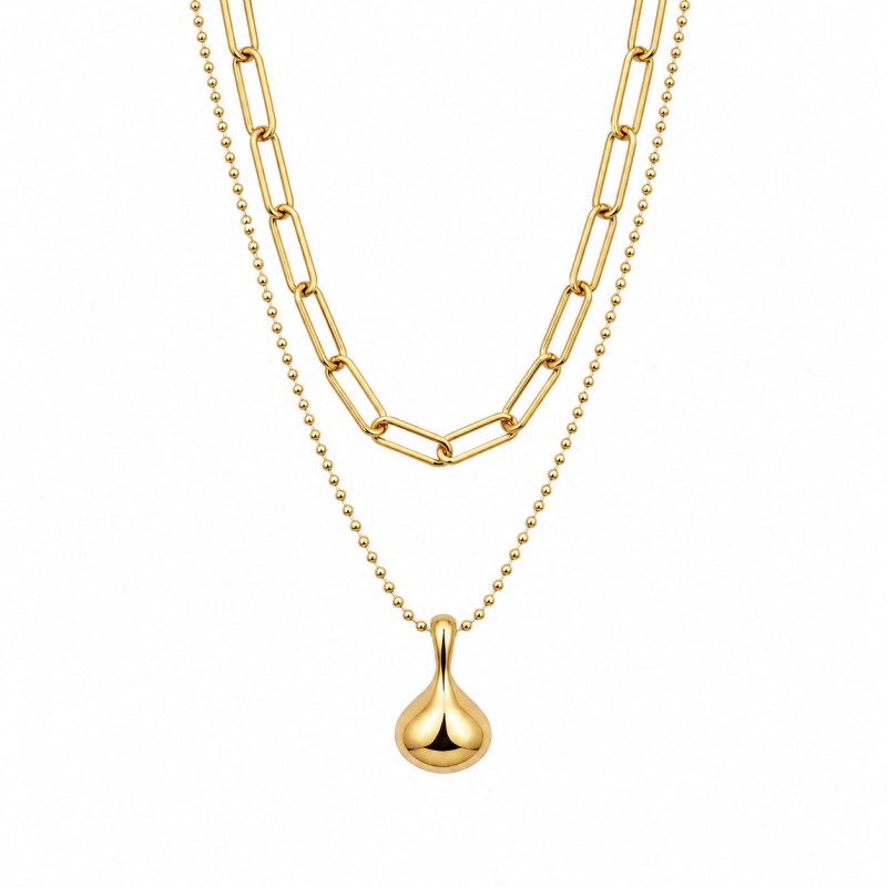 LAYER NECKLACE - GOLD 