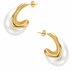 PEARL TEARDROP - EARRING 