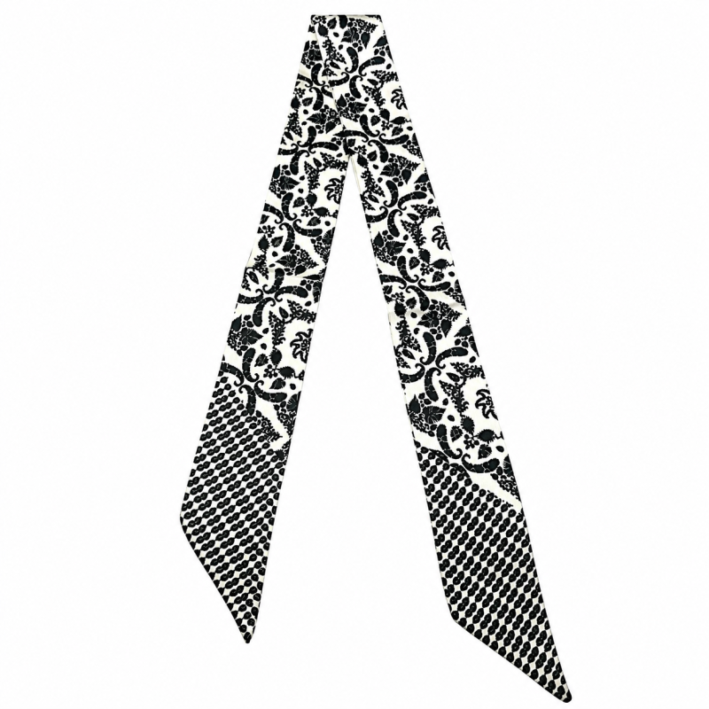 TWILLY SCARF - BLACK 