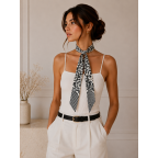 TWILLY SCARF - BLACK 