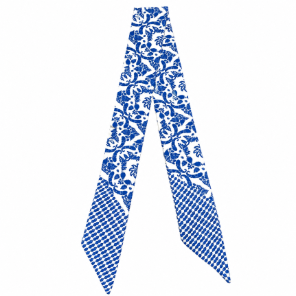 TWILLY SCARF - BLUE 