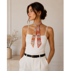 TWILLY SCARF - ORANGE 