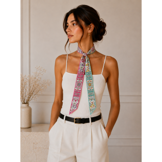 TWILLY SCARF - PINK