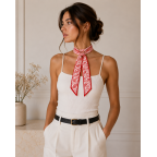 TWILLY SCARF - RED 
