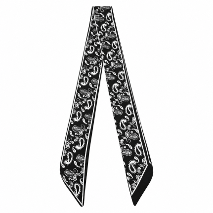 TWILLY SCARF - BLACK 