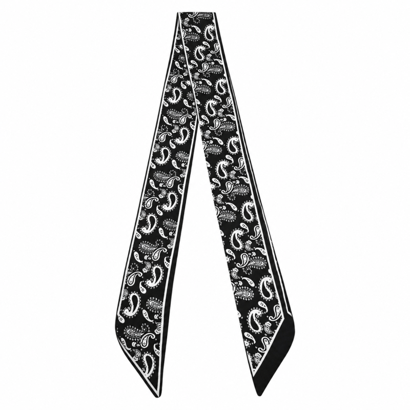 TWILLY SCARF - BLACK 