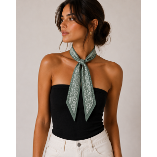 TWILLY SCARF - GREEN 