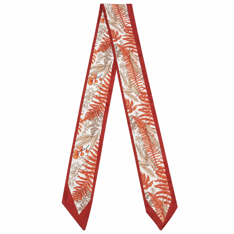 TWILLY SCARF - RED 