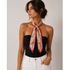 TWILLY SCARF - RED 