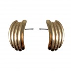 COIL EARRINGS - GOLD 