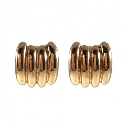COIL EARRINGS - GOLD 