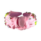 KNOT PICKELBALL HEADBAND - PINK 