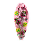 KNOT PICKELBALL HEADBAND - PINK 