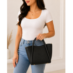 MEDIUM CROSSBODY - BLACK 