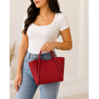 MEDIUM CROSSBODY - RED 