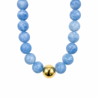 CHUNCKY NECKLACE - LIGHT BLUE 