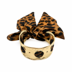 SCARF CUFF BRAELET - LEOPARD 