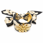 SCARF CUFF BRAELET - IVORY