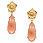 FLOWER EARRINGS - PINK 