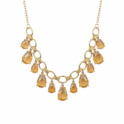 GEMSTONE NECKLACE - TOPAZ 