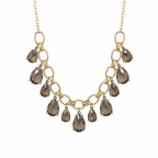 GEMSTONE NECKLACE - BLACK DIAMOND 