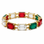 GEMSTONE STRETCHABLE BRACELET - MULTI 