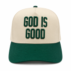 TRUCKER HAT - GOD IS GOOD GREEN 