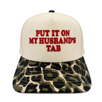 TRUCKER HAT - PUT IT ON MY HUSBAND'S TAB