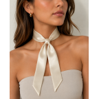 TWILLY SCARF - BEIGE 