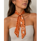 TWILLY SCARF - ORANGE 