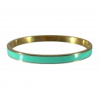 GOLD DIPPED GAME DAY BRACELET - TURQUOISE