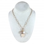 GOLD NECKLACE - HEART CHARM 