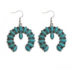 FISHHOOK EARRINGS - TURQUOISE 
