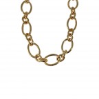 LINK CHAIN NECKLACE - GOLD DIPPED 