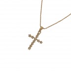 GOLD NECKLACE - CROSS