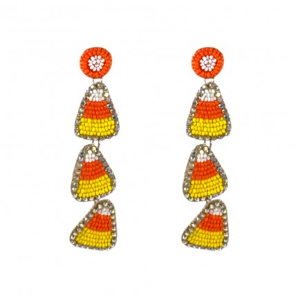 HOLIDAY EARRINGS - CANDY CANE 